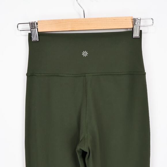 Athleta Transcend Slim Pant Aspen Olive Size Small - Picture 5 of 6